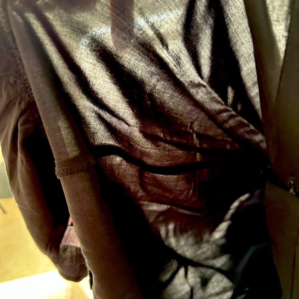 LOFT black summer dress - Size Petite Small - Picture 5 of 9